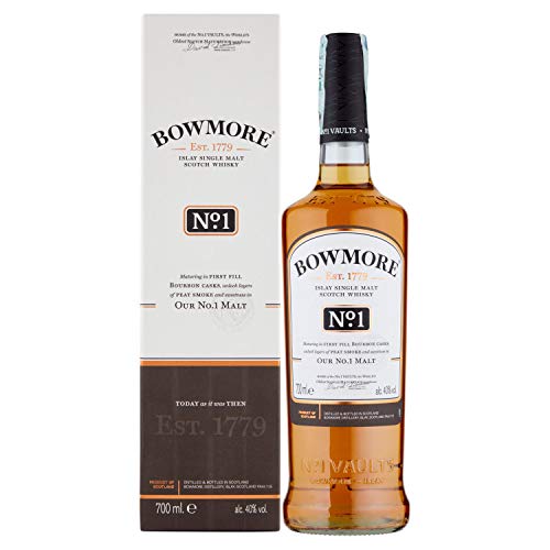 Bowmore No.1 Single Malt Whisky Escoces, 40% - 700 ml