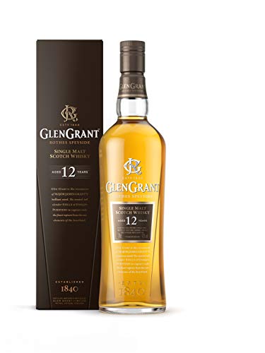 Glen Grant 12 Year Old Single Malt Whisky, 70 cl