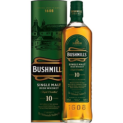 Bushmills Whisky irlandés de malta 10 años (1 x 0,7 l)