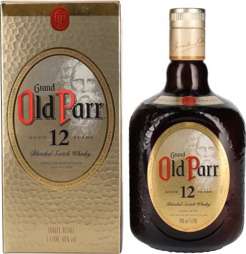 Grand Old Parr 12 Years Old Blended Scotch Whisky 40% Vol. 1l in Giftbox