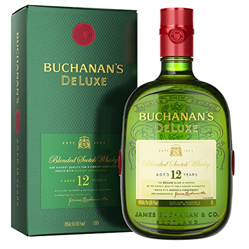 Buchanan's Deluxe, whisky escocés blended 12 años, 1 l