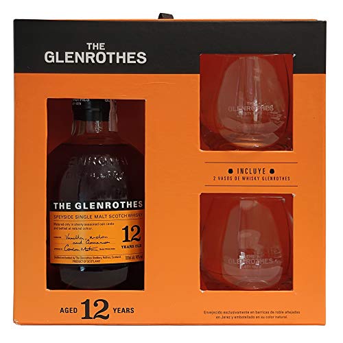 Glenrothes 12 + 2 vasos - 700 ml